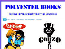 Tablet Screenshot of polyester.com.au